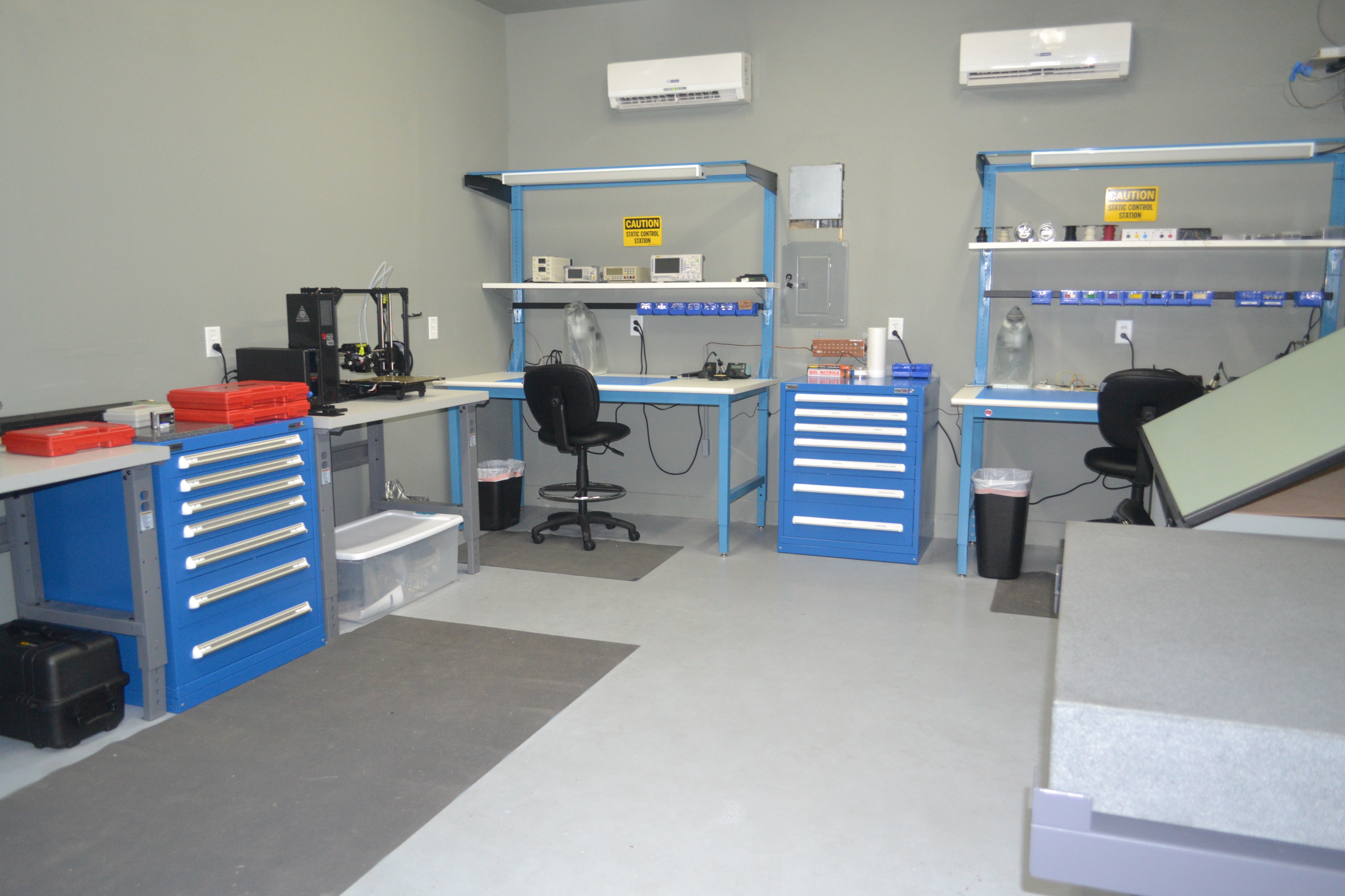 EPS Corporation Fabrication & Prototyping Lab ESD Room