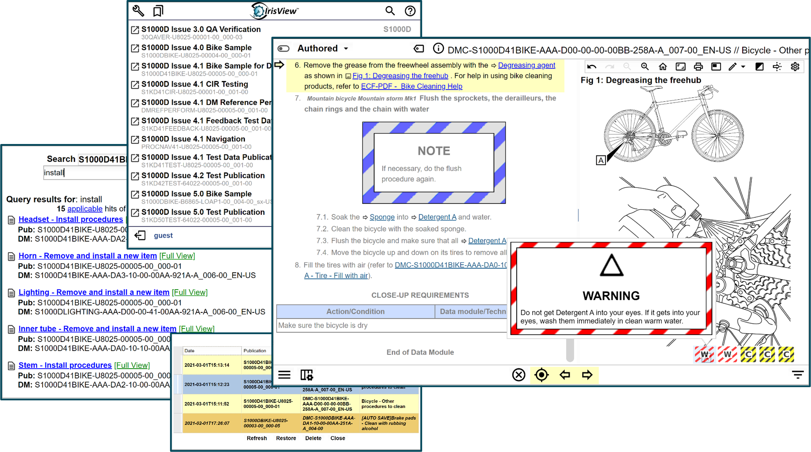 IrisView Presenter GUI Screen Shot